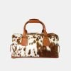 Luxurious genuine cowhide large capacity travel bag