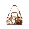 Luxurious genuine cowhide large capacity travel bag