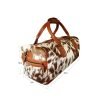 Luxurious genuine cowhide large capacity travel bag