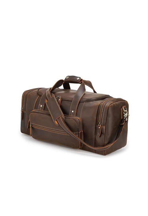 TB12-3-500x731-1 Vintage dark brown portable leather travel bag