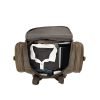 Wear-resistant and waterproof leather travel bag