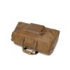 Luxurious brown large capacity travel bag