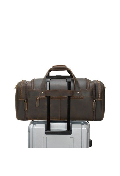 TB17-3-500x731-1 Distressed textured leather large travel bag