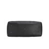 Black soft leather large capacity travel bag