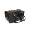 Oil-waxed leather large-capacity travel bag