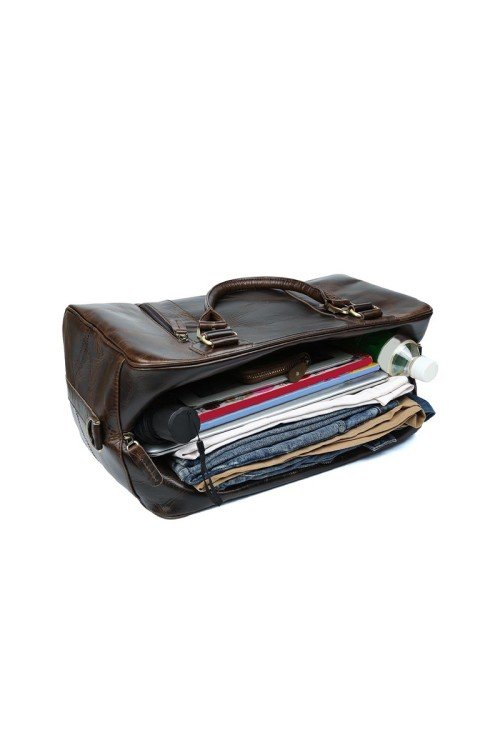 TB20-5-500x731-1 Oil-waxed leather large-capacity travel bag