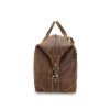 Large capacity durable leather travel bag