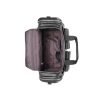New fashionable black soft leather travel bag