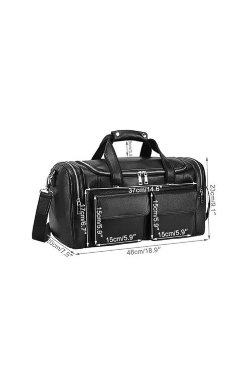 TB26-6-500x731-1 New fashionable black soft leather travel bag