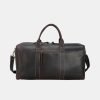 Durable large capacity genuine leather travel bag