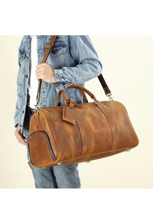 TB30-2-500x731-1 Retro spacious practical leather travel bag