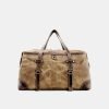 Large capacity canvas waterproof travel bag