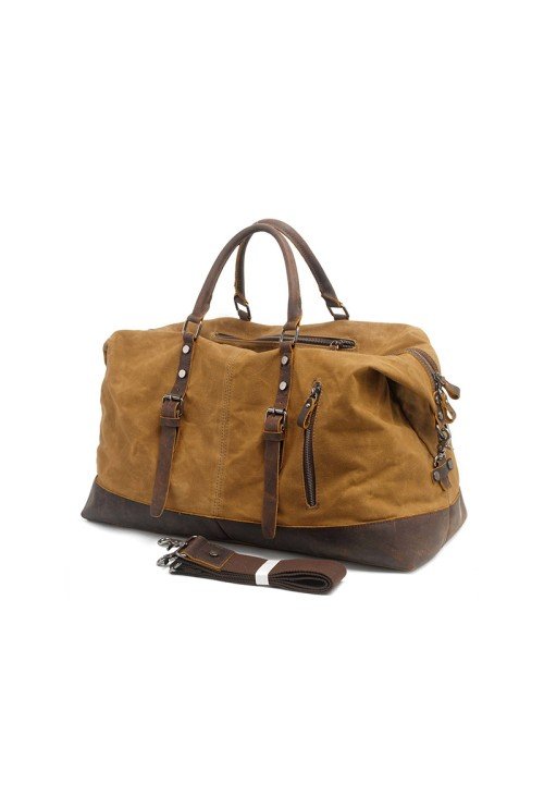 TB34-2-500x731-1 Portable large capacity waterproof canvas travel bag