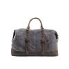 Portable large capacity waterproof canvas travel bag