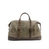 Portable large capacity waterproof canvas travel bag